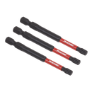 Sealey AK8269 3pc 75mm TRX Star* T27 Impact Power Tool Bit Set