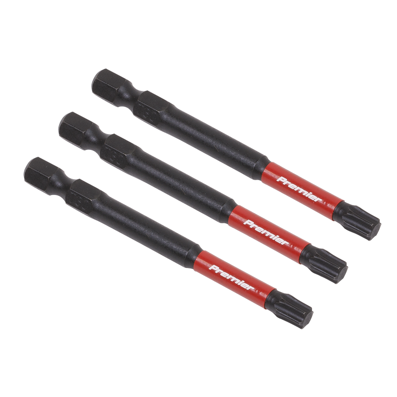Sealey AK8270 3pc 75mm TRX Star* T30 Impact Power Tool Bit Set