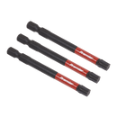 Sealey AK8271 3pc 75mm TRX-Star* T40 Impact Power Tool Bit Set