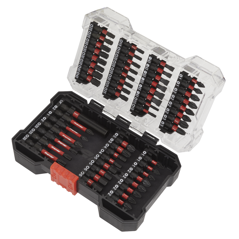 Sealey AK8281 55pc Impact Grade Power Tool Bit Set