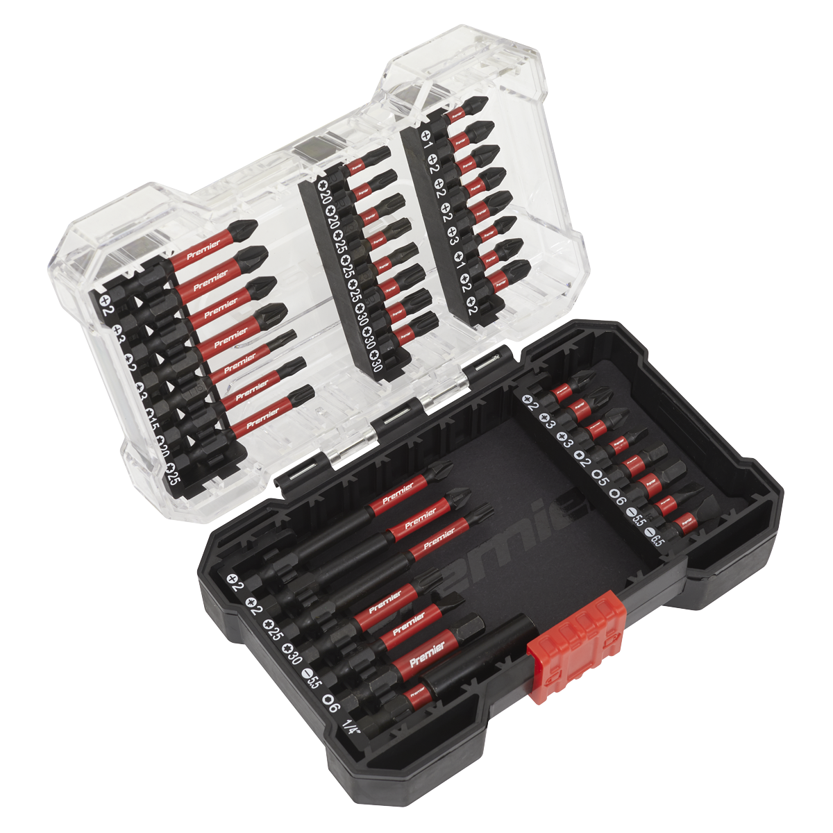 Sealey AK8282 38pc Impact Grade Power Tool Bit Set