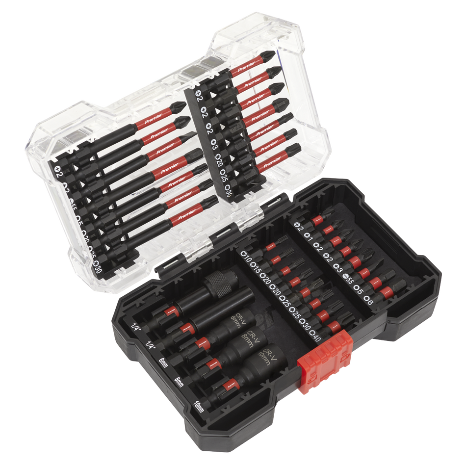 Sealey AK8283 35pc Impact Grade Power Tool Bit Set