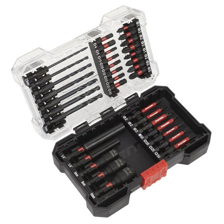 Sealey AK8284 35pc Impact Grade Power Tool Bit Set