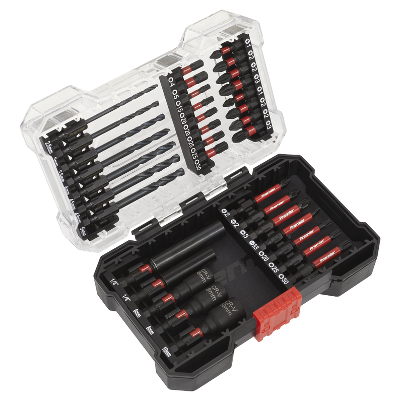 Sealey AK8284 35pc Impact Grade Power Tool Bit Set