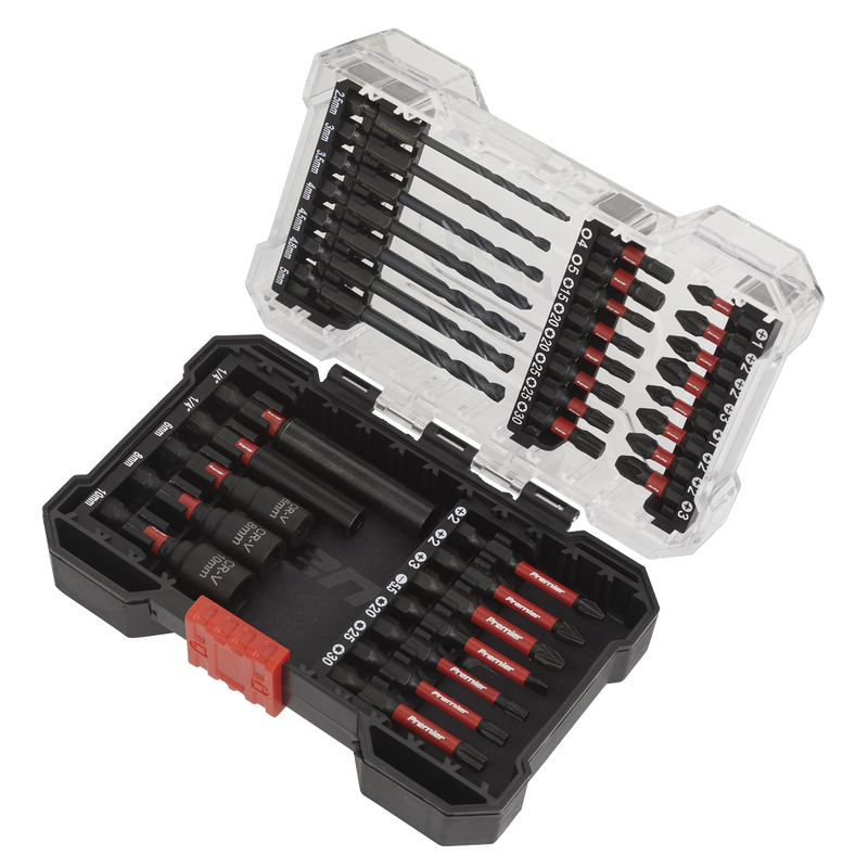 Sealey AK8284 35pc Impact Grade Power Tool Bit Set