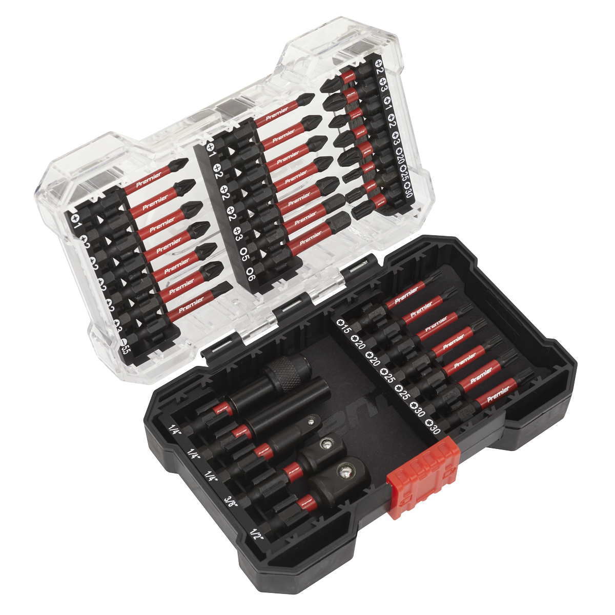 Sealey AK8285 34pc Impact Grade Power Tool Bit Set