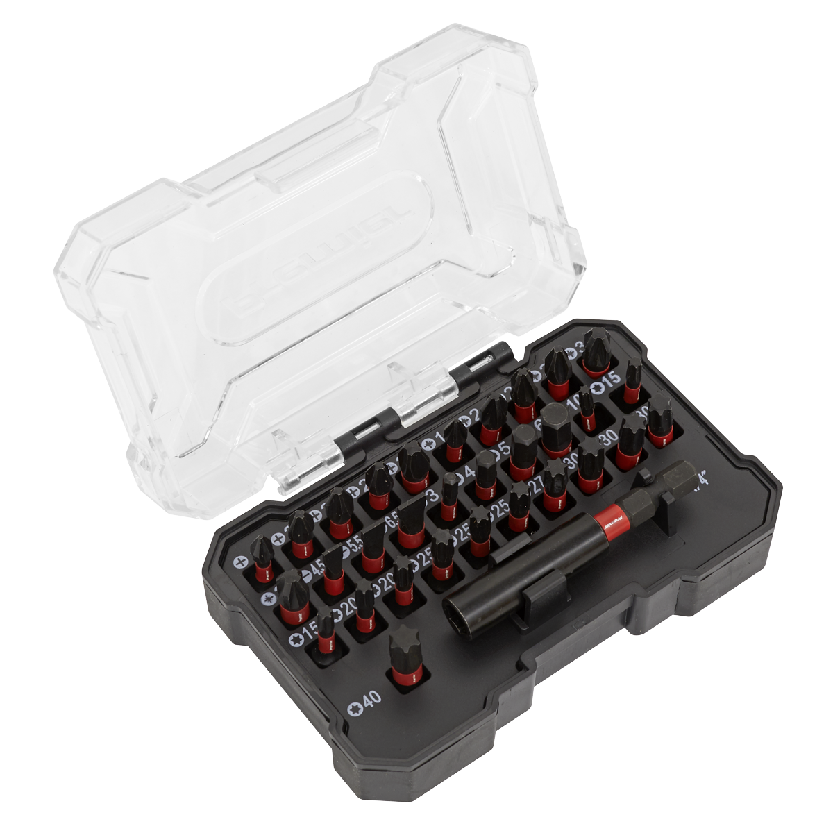 Sealey AK8286 32pc Impact Grade Power Tool Bit Set