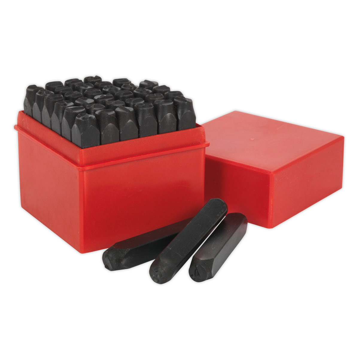 Sealey AK8297 36pc 8mm Letter & Number Punch Set