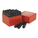 Sealey AK8298 36pc 10mm Letter & Number Punch Set