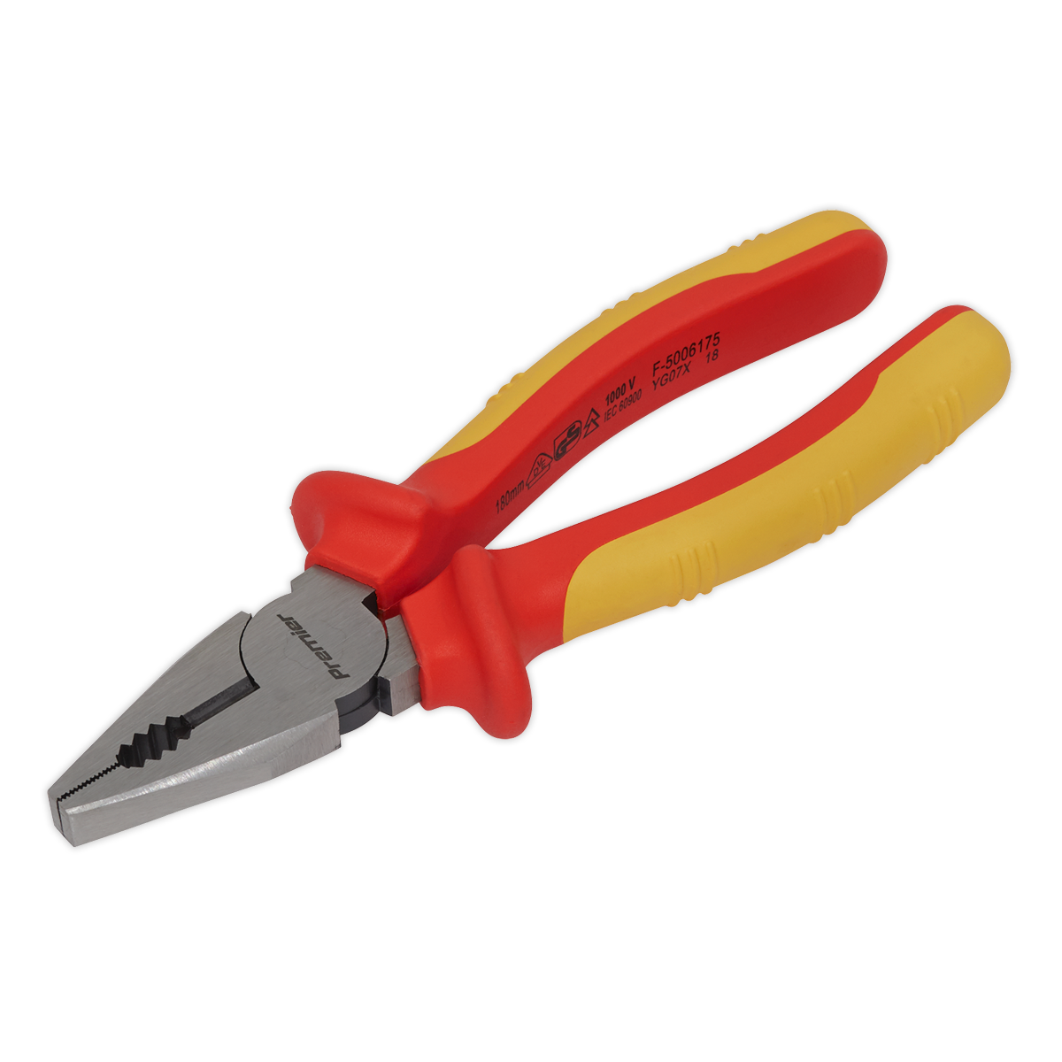 Sealey AK83454 175mm Combination Pliers - VDE Approved