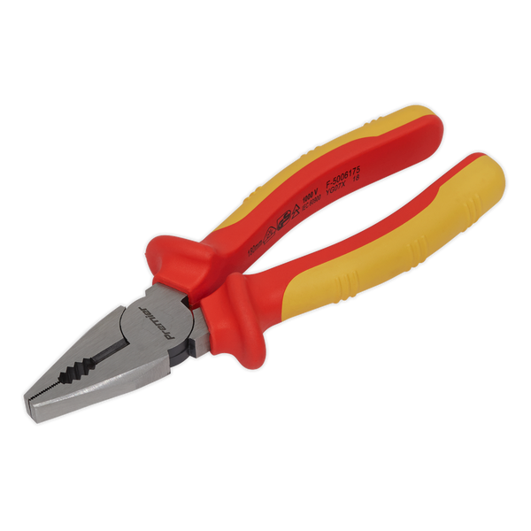 Sealey AK83454 175mm Combination Pliers - VDE Approved