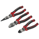Sealey AK8376 3pc High Leverage Pliers Set