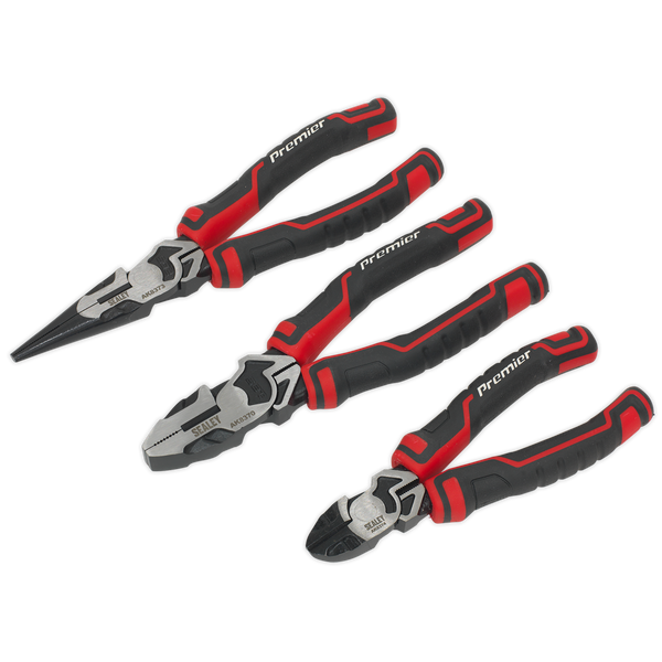 Sealey AK8376 3pc High Leverage Pliers Set