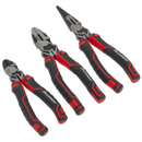 Sealey AK8376 3pc High Leverage Pliers Set