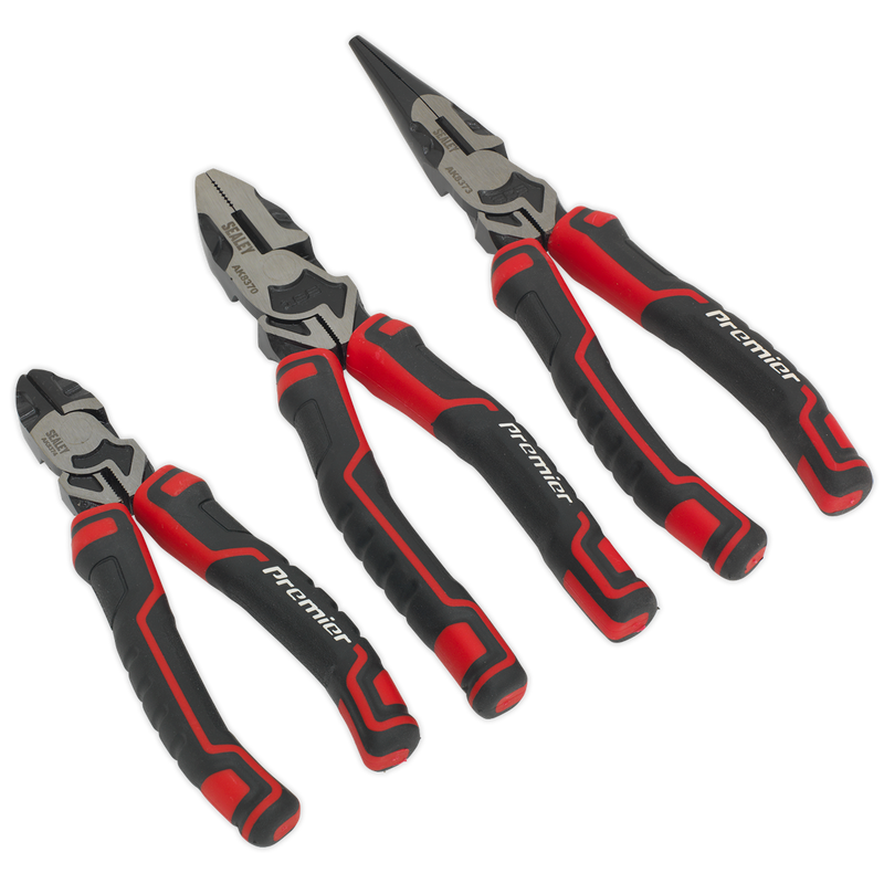 Sealey AK8376 3pc High Leverage Pliers Set