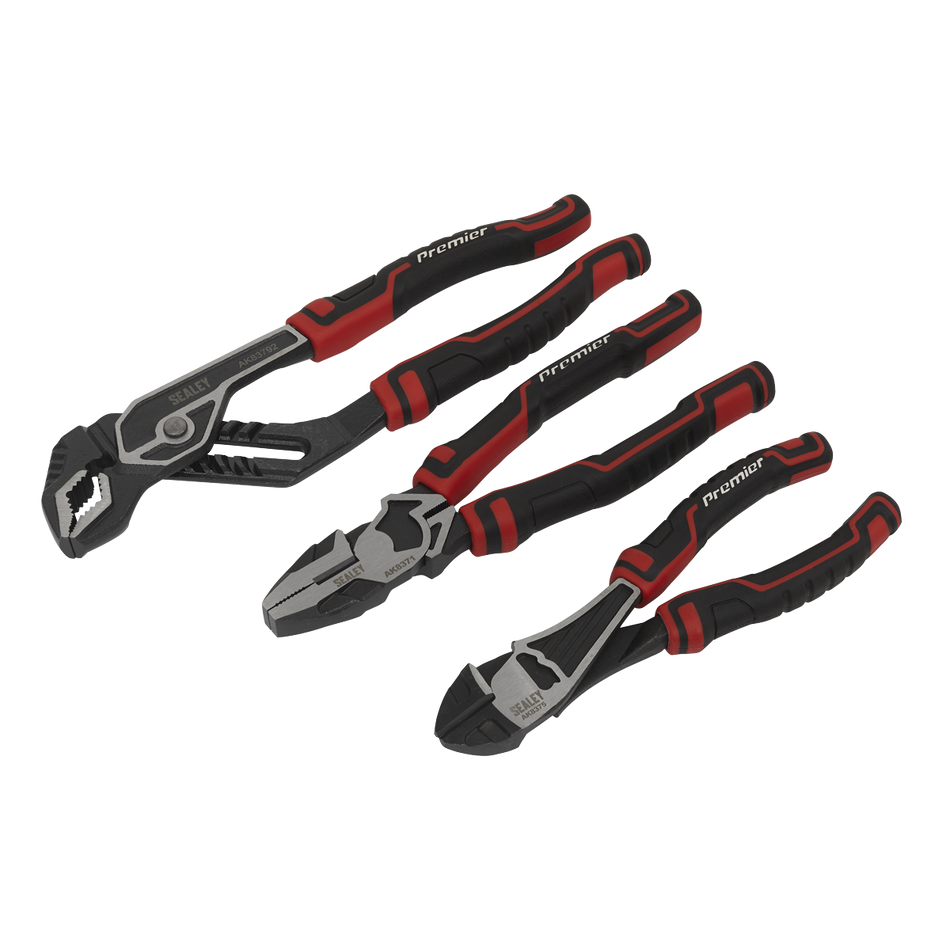Sealey AK8377 3pc High Leverage Pliers Set