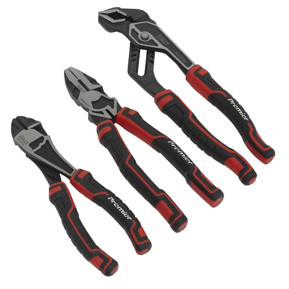Sealey AK8377 3pc High Leverage Pliers Set
