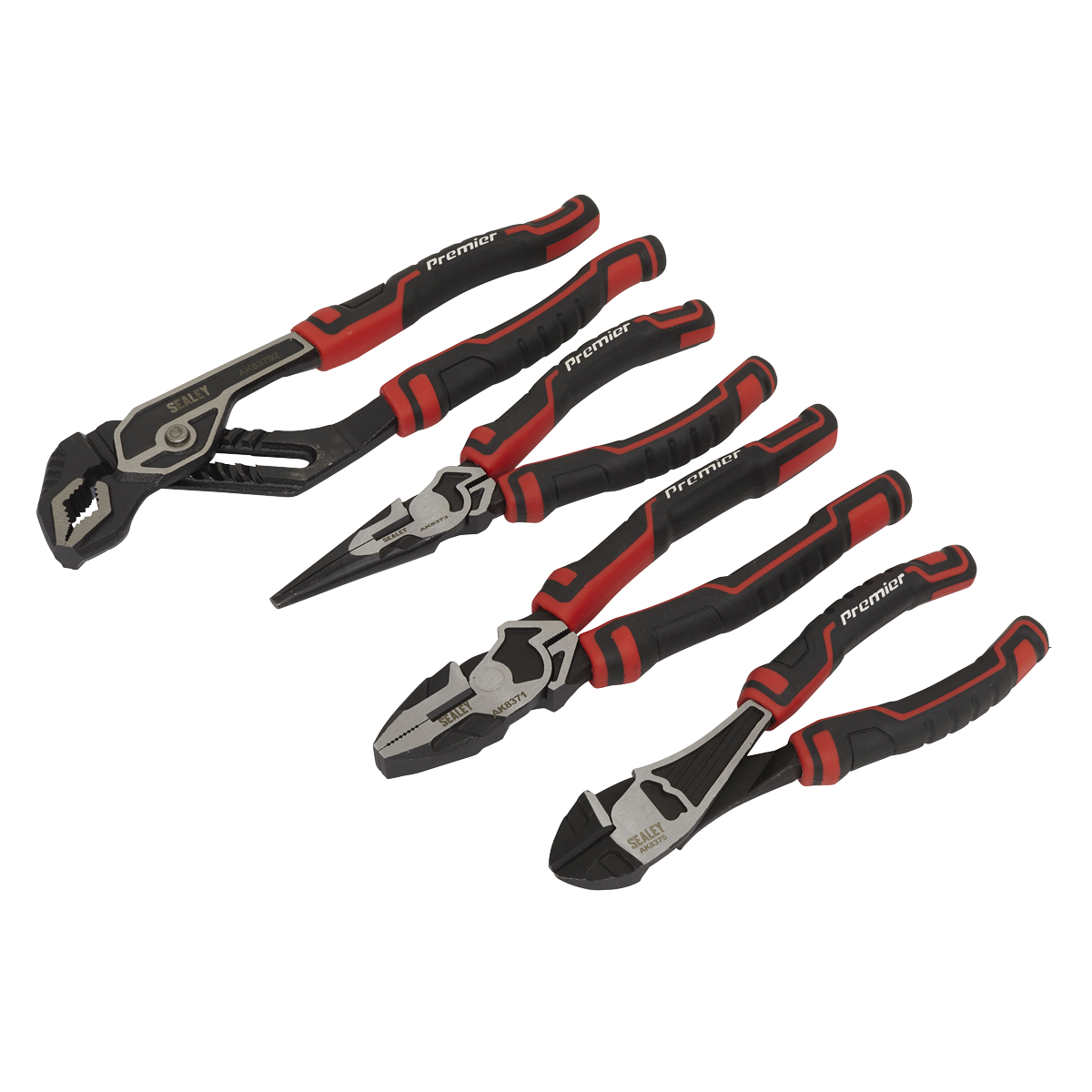 Sealey AK8378 4pc High Leverage Pliers Set