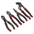 Sealey AK8378 4pc High Leverage Pliers Set