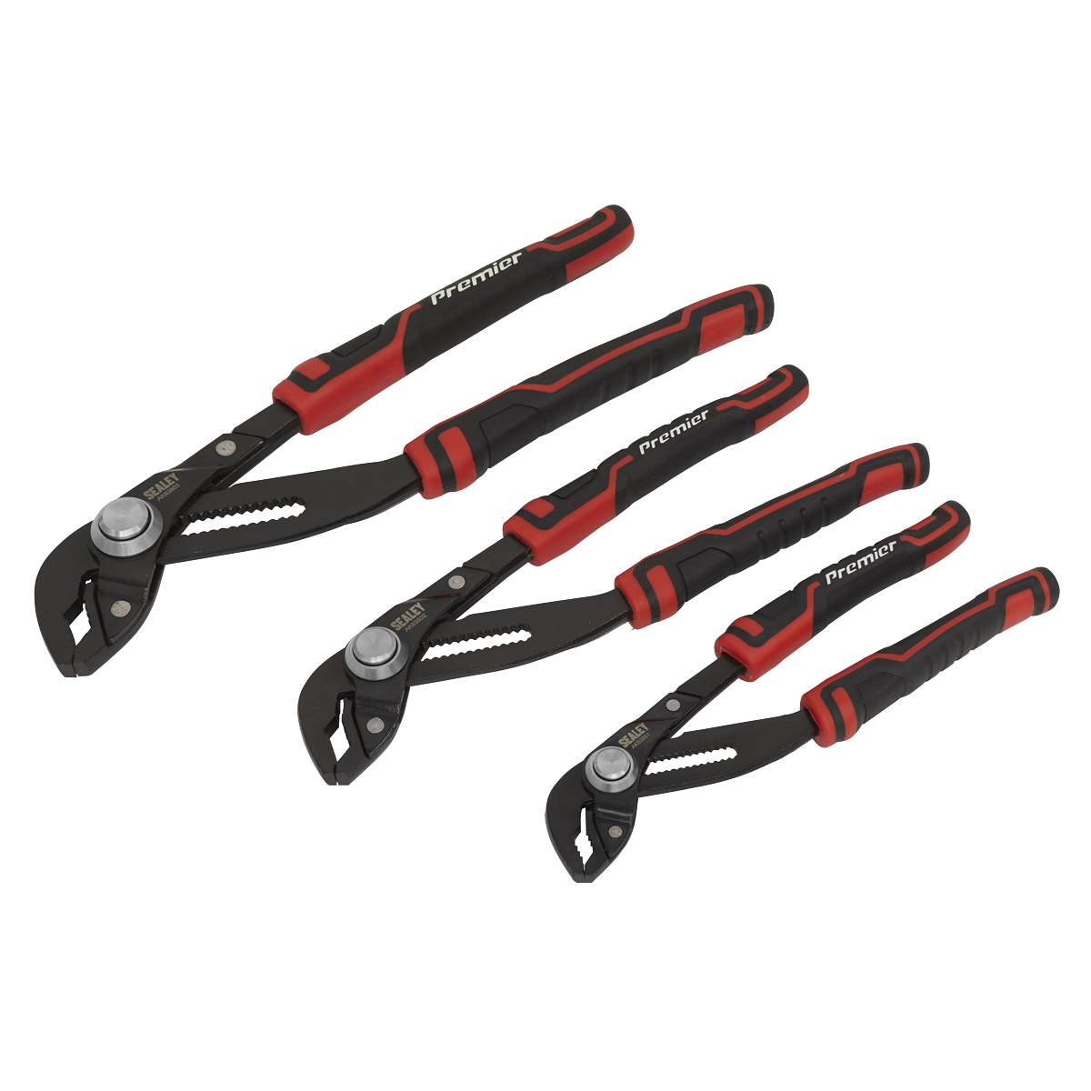 Sealey AK8380 3pc Quick Release Water Pump Pliers Set
