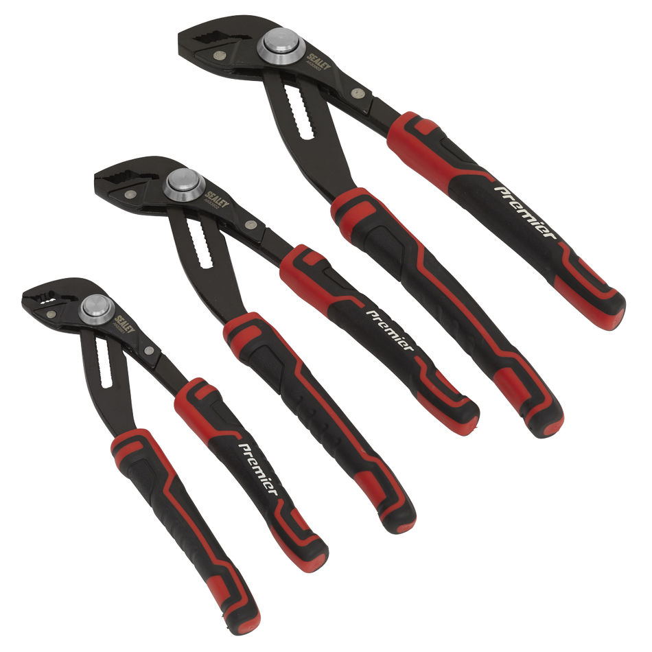 Sealey AK8380 3pc Quick Release Water Pump Pliers Set