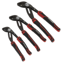 Sealey AK8380 3pc Quick Release Water Pump Pliers Set