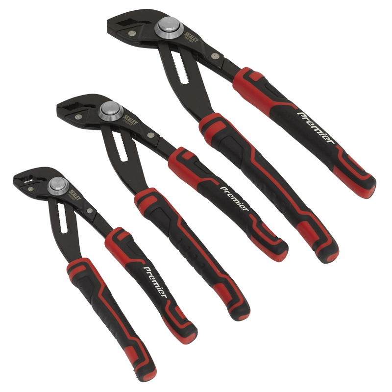 Sealey AK8380 3pc Quick Release Water Pump Pliers Set