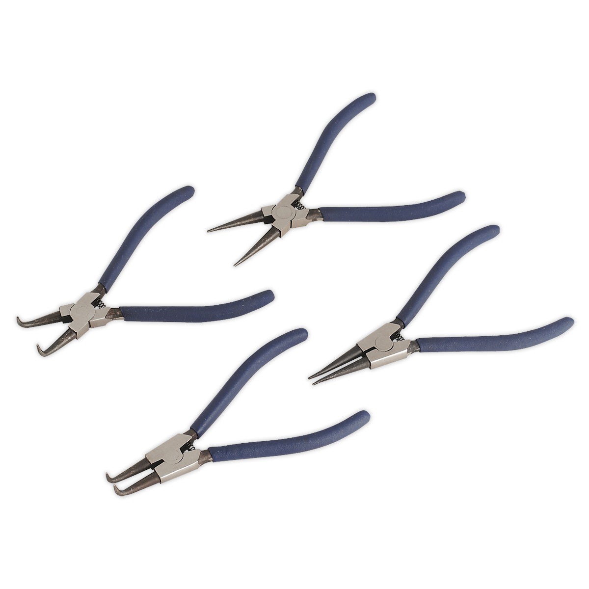 Sealey AK8440 4pc Circlip Pliers Set