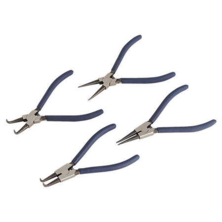 Sealey AK8440 4pc Circlip Pliers Set