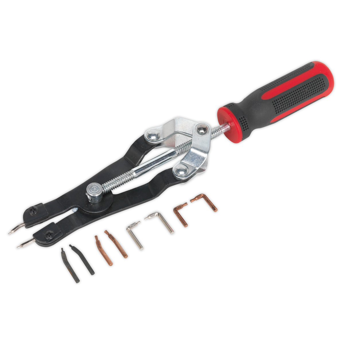 Sealey AK8451 Internal/External Heavy-Duty Professional Circlip Pliers