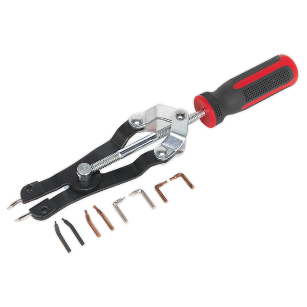 Sealey AK8451 Internal/External Heavy-Duty Professional Circlip Pliers
