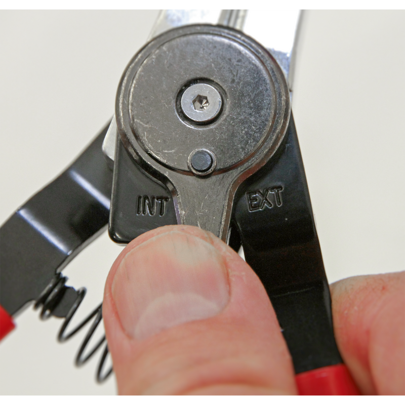 Sealey AK8453 Quick Change Internal/External Circlip Pliers Set
