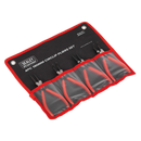 Sealey AK8454 4pc 180mm Circlip Pliers Set