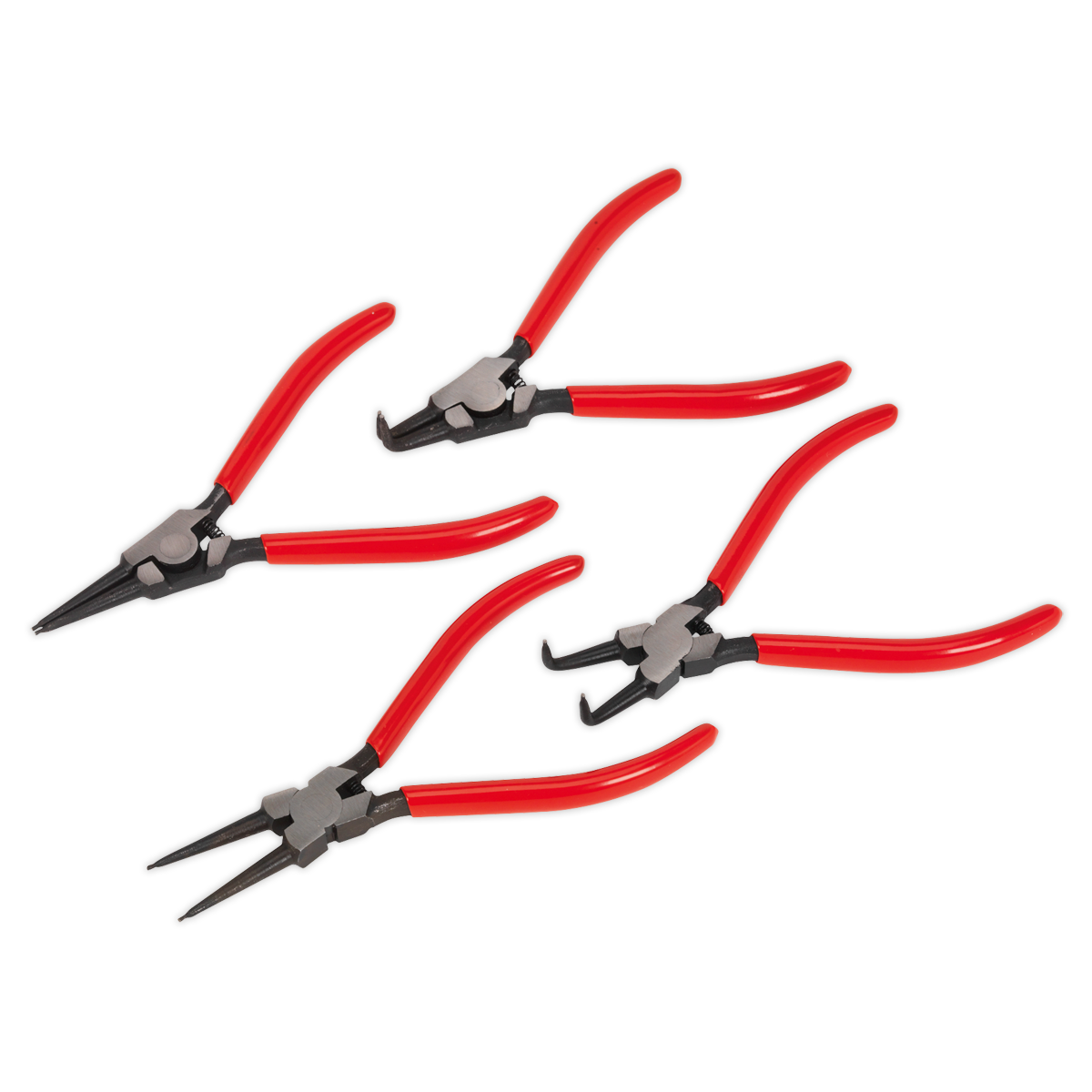 Sealey AK8454 4pc 180mm Circlip Pliers Set