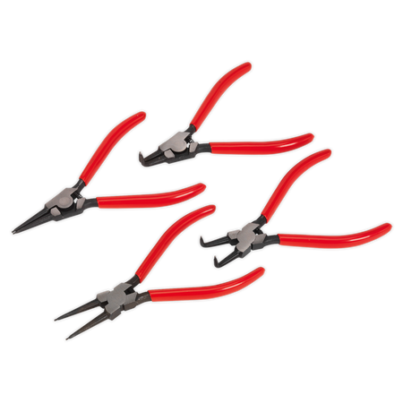 Sealey AK8454 4pc 180mm Circlip Pliers Set