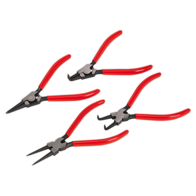 Sealey AK8454 4pc 180mm Circlip Pliers Set