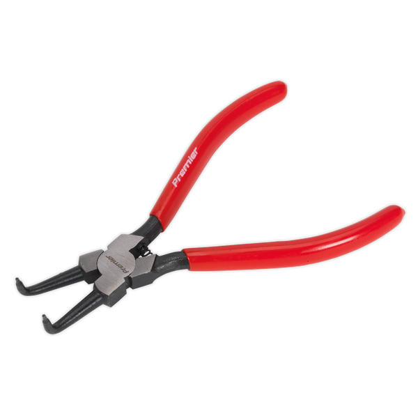 Sealey AK84543 180mm Bent Nose Internal Circlip Pliers