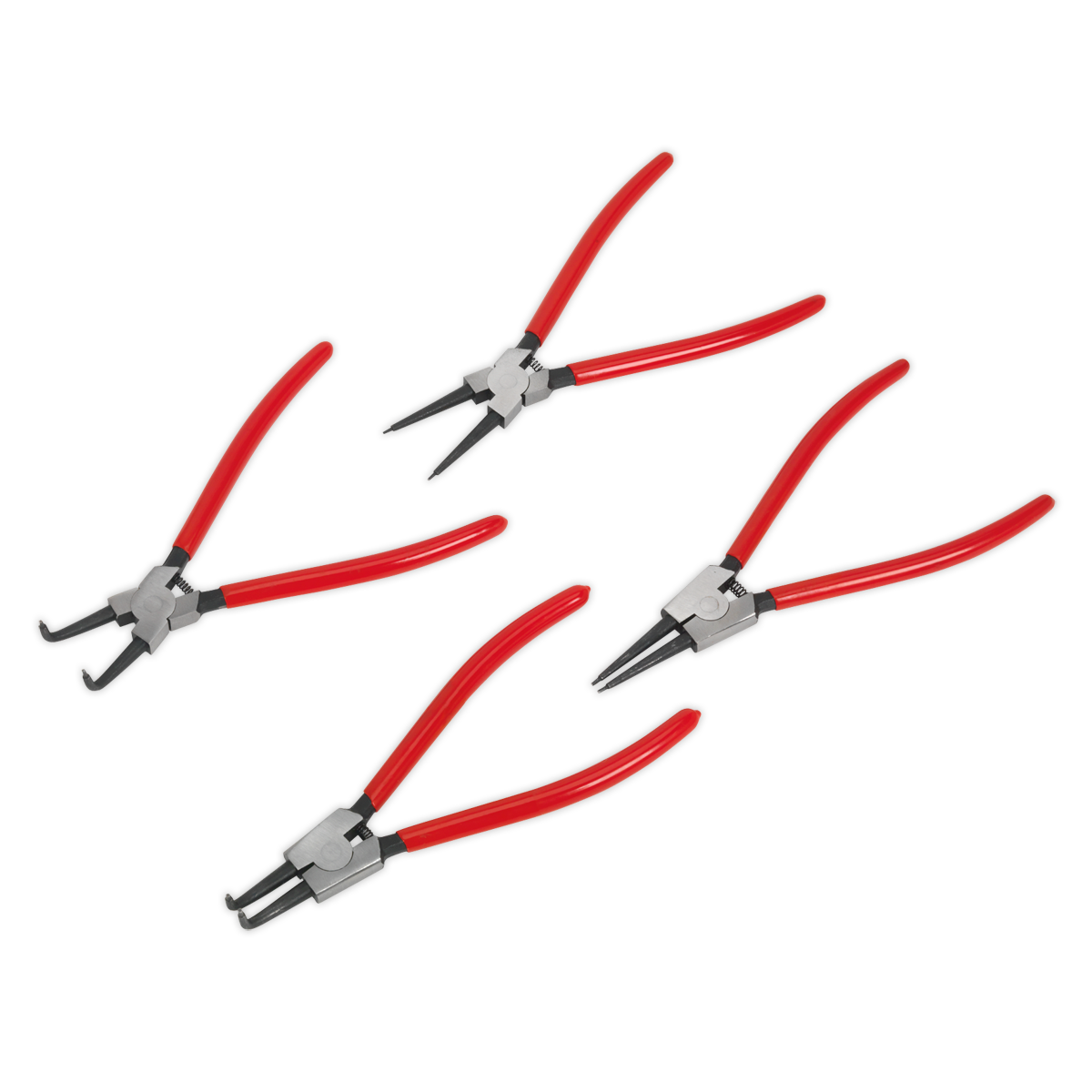 Sealey AK8456 4pc 230mm Circlip Pliers Set