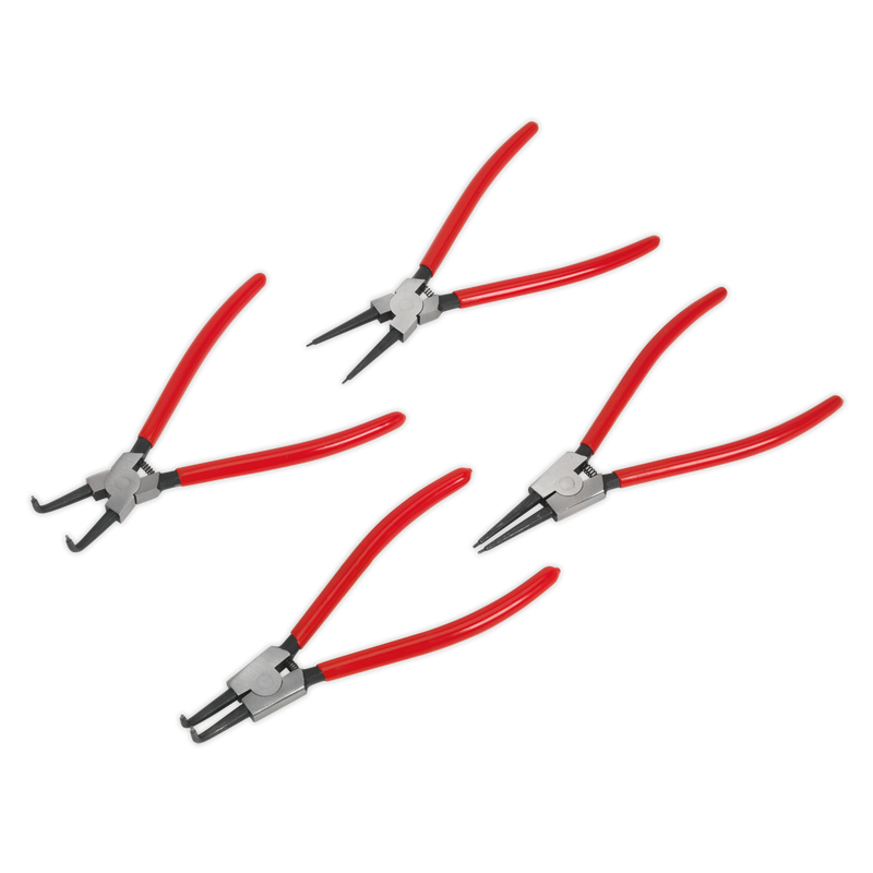 Sealey AK8456 4pc 230mm Circlip Pliers Set
