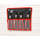 Sealey AK8456 4pc 230mm Circlip Pliers Set