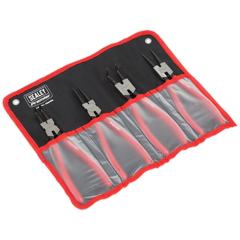 Sealey AK8456 4pc 230mm Circlip Pliers Set