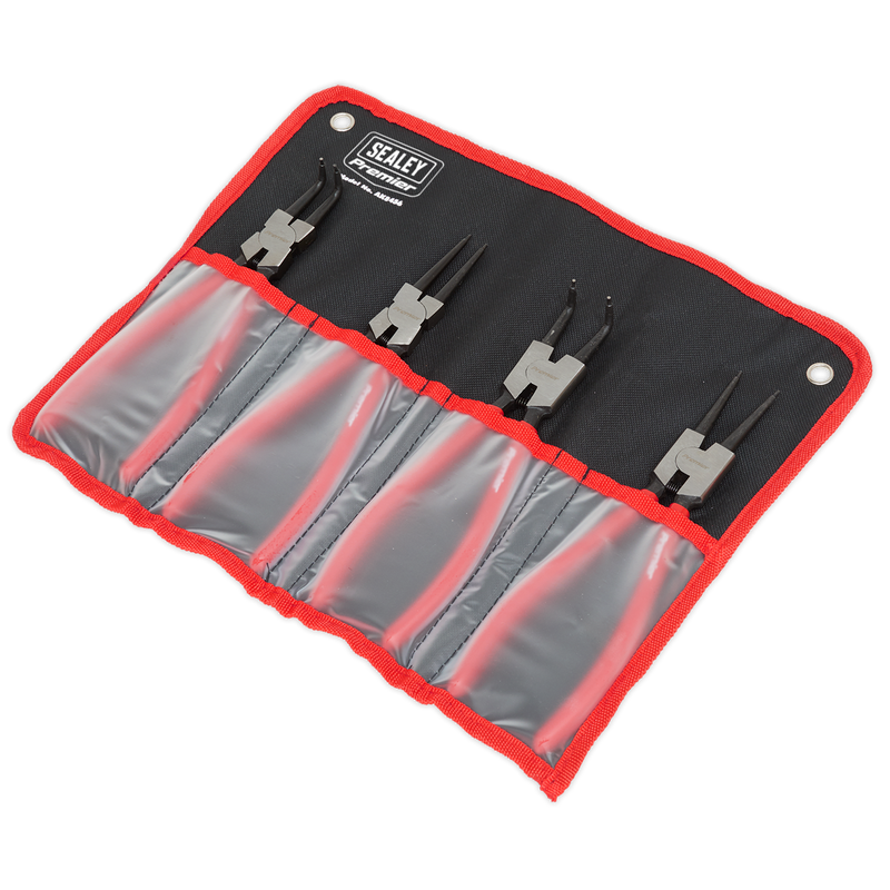 Sealey AK8456 4pc 230mm Circlip Pliers Set