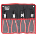 Sealey AK8456 4pc 230mm Circlip Pliers Set
