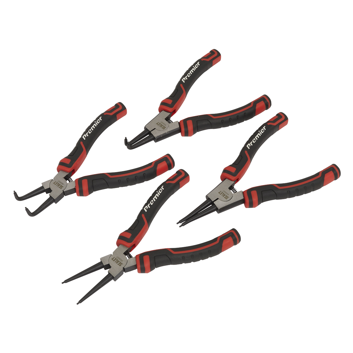Sealey AK8457 4pc 180mm Circlip Pliers Set
