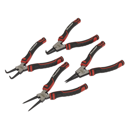 Sealey AK8457 4pc 180mm Circlip Pliers Set