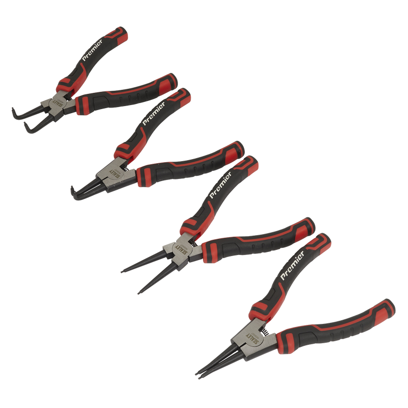 Sealey AK8457 4pc 180mm Circlip Pliers Set