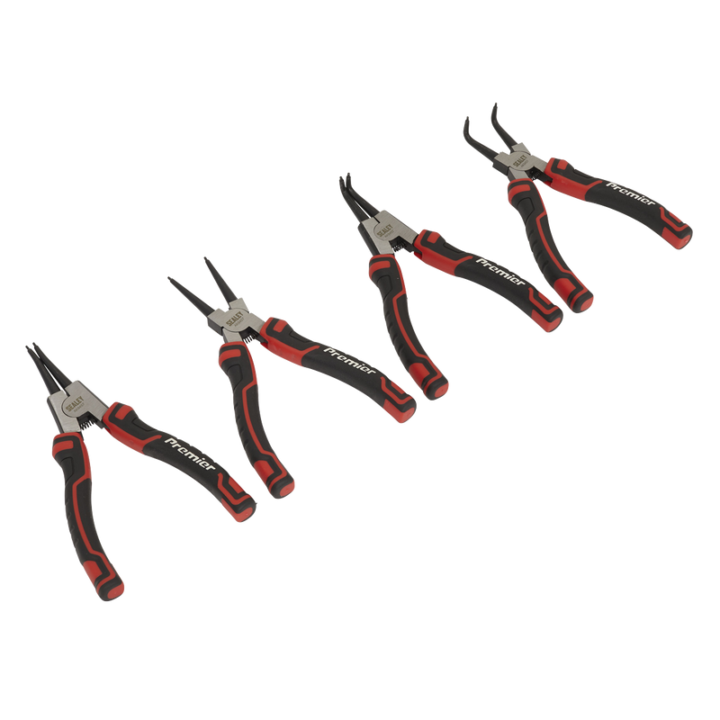 Sealey AK8457 4pc 180mm Circlip Pliers Set