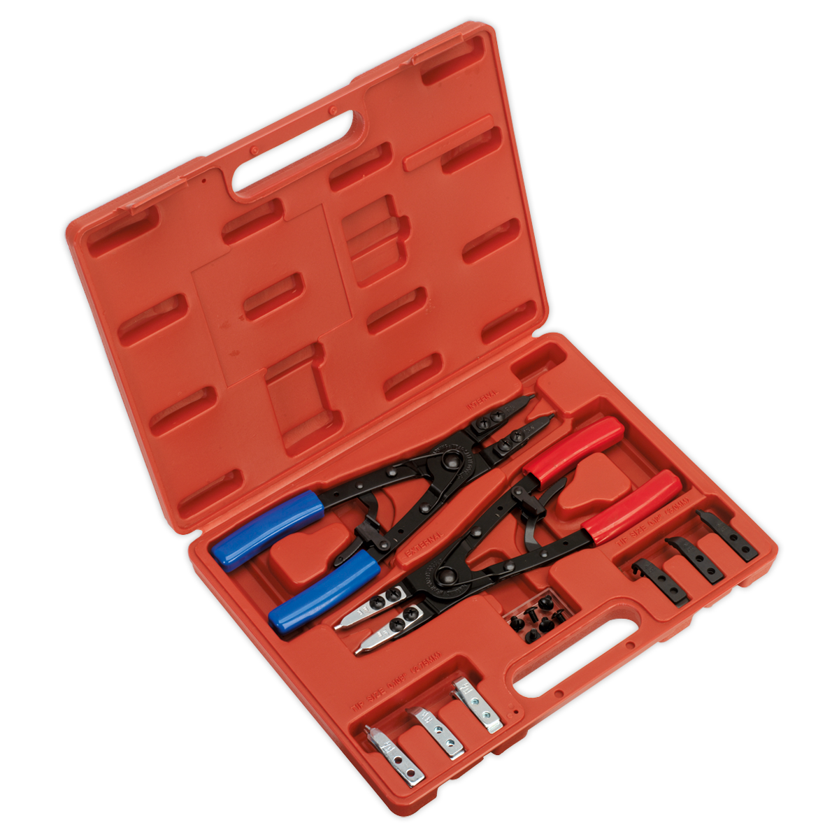 Sealey AK8500 265mm Heavy-Duty Circlip Pliers Set
