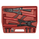Sealey AK8501 400mm Heavy-Duty Circlip Pliers Set