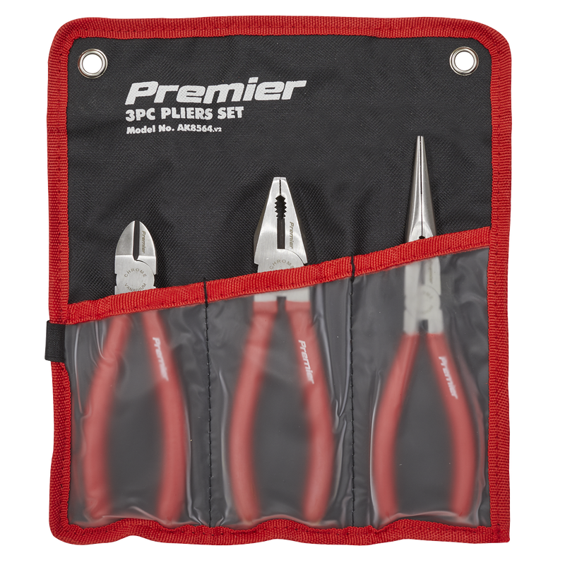 Sealey AK8564 3pc Pliers Set